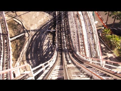 Colossus On-Ride Updated 2013 POV at Six Flags Magic Mountain!