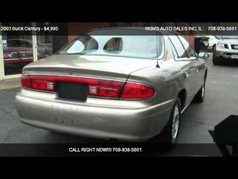 2003 Buick Century Custom – for sale in MELROSE PARK, IL 60160