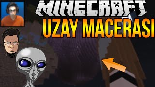 UZAYDA MAHSUR KALDIK!  Minecraft Survival - Uzay M