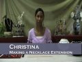 videos de How To Make Chain Extender For A Necklace