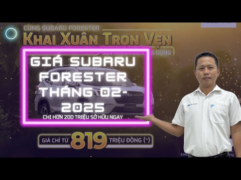 Chi hơn 200 triệu sở hữu ngay Subaru Forester | ???? Cơ hội cuối cùng????|