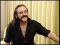 mot�rhead mastermind lemmy kilmister talks about his career, the new album 