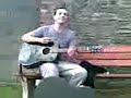 Mr Otty singing Canonball