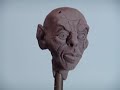 Modelagem de cabe�a / Head Sculpture part 08