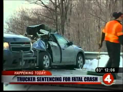 Trucker heads to prison after crash