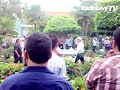 El domingo pasado con la entrada de la música en las Fiestas de Cuauhtémoc, se repitieron al igual que cada año, los pleitos y botellazos en el jardín principal.