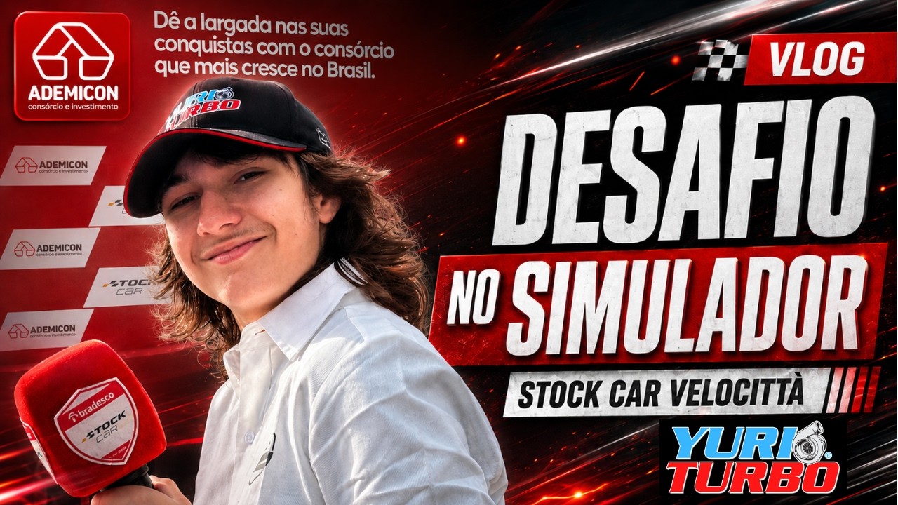 TENTEI ENTRAR NO PÓDIO DA ADEMICON NA STOCK CAR! | VELOCITTA