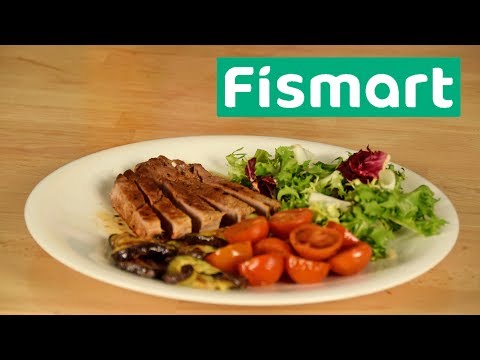 Рецепт мяса и овощей на гриле от Fismart.ru