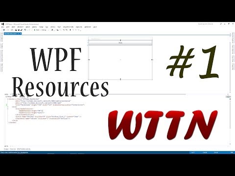 how to define static resource in wpf