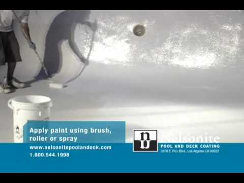 how to paint a pool