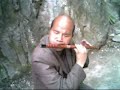 Flutist on the mountain