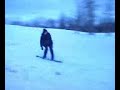 Back Yard Snowboarding