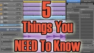 5 things that you should know about GarageBand