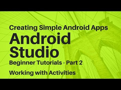 Android Studio For Beginners Part 2