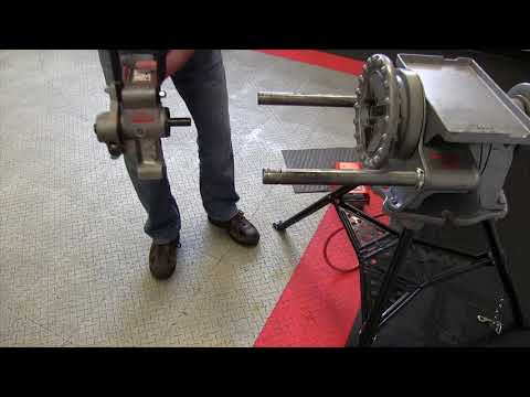 How to mount the RIDGID 916 on your 300 power drive