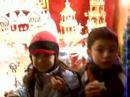 BaoBao and XianXian in Heidelberg Christmas Markt