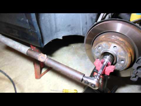 How to replace 1997-2003 BMW 5-Series E39 Rear Wheel Bearings