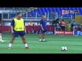 Cristiano Ronaldo Warm UP freestyle VS Barcelona Manchester United vs Barcelona