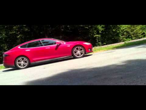 New music Dance electro for Tesla Model S - 100% electric car - by Romain Baker