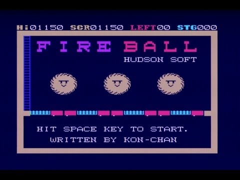 Fireball (1983, MSX, Hudson Soft)