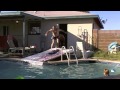 Swimming Pool Stunt Face Slam