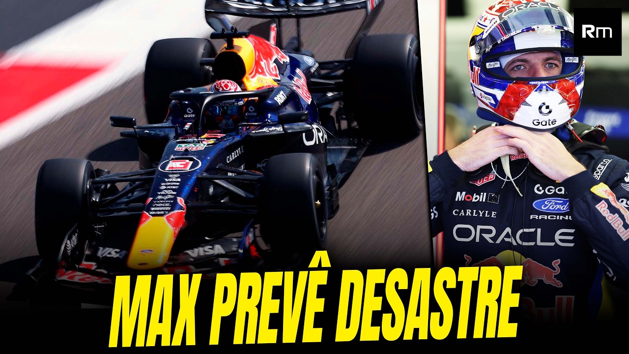 DESASTRE NAS RETAS PREVISTO POR MAX / LARGADAS PODEM SER MUITO IMPREVISÍVEIS #f1