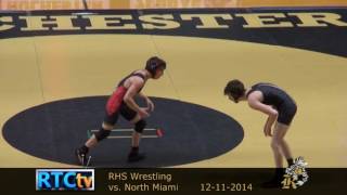 Rochester High School Wrestling vs North Miami