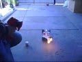 F1 en llamas