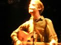 Liam Ó Maonlaí & The Swell Season Forever Young Prague 2008