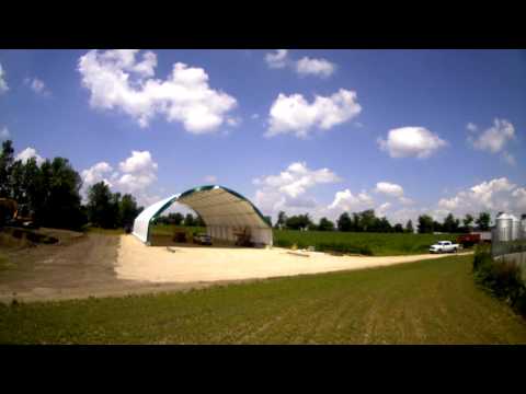 Daetwyler Farms Ltd. Agricultural Equipment Storage Fabric Building