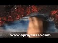 Spacepainting II - spraycasso