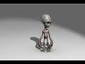 here's something i came up with to test out some movement that's not a walk cycle. i know the eyebrow movement looks a little silly, but it's just a test.
