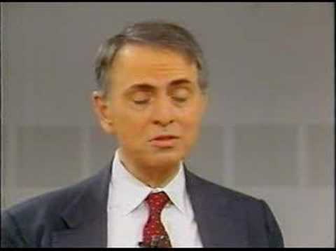 Ted Turner interviews Carl Sagan ...