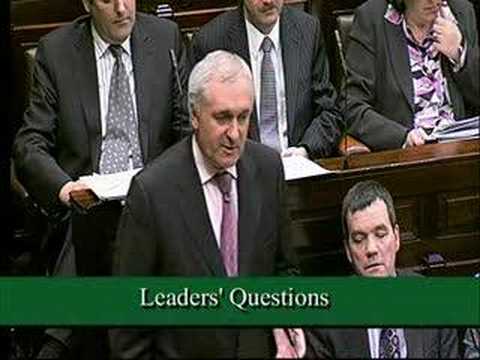 Bertie Ahern does not know where ...