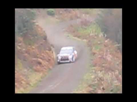 Sebastien Loeb test Wales Ralio + Video Clip and Rally GB TV Listings YouTube Preview Image