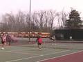 funny tennis accident