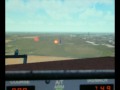 Landing at 