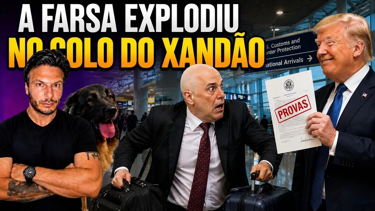 ACABOU PRO XANDÃO EUA DESCOBREM QUEM ESTÁ POR TRÁS DA FARSA CONTRA FILIPE MARTINS