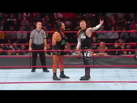 Heath slater Vs Rhyno loser gets fired WWE raw 3 December 2018