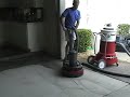 Polyaspartic polyurea garage coating prep - InstaDrive Polyaspartic polyurea garage coating prep - InstaDrive