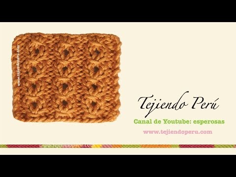 Dos agujas: cómo tejer el punto ojo de perdíz