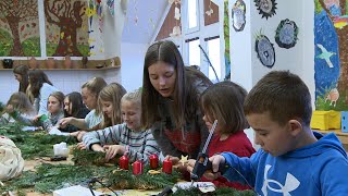 Adventní dílna na ZŠ Vodní