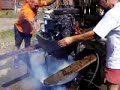 Nissan / Tohatsu 140HP outboard walkaround