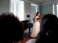 Bridgette Gan Bella Mio Fiama AddioWestminster Choir College