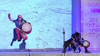 Múa lân Okinawa - Trích Chương trình Giao lưu nghệ thuật Việt-Nhật  “Yên Tử - Nơi hội tụ di sản, thắm tình hữu nghị và lan tỏa sắc hương”