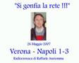 Verona-Napoli 1-3 Radiocronaca di Raffaele Auriemma