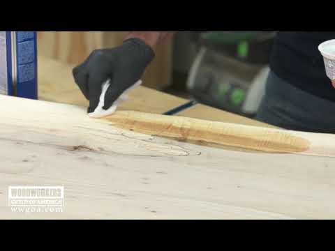 video-linktoworks-Using Mineral Spirits to Show Wood Grain - YouTube