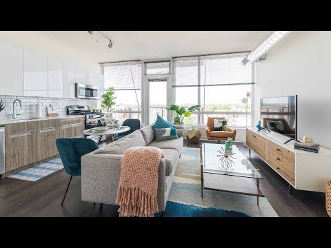 A 2-bedroom, 2-bath model at Bucktown’s new AM 1980 apartments A 2-bedroom, 2-bath model at Bucktown’s new AM 1980 apartments