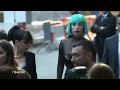 Lady GaGa Walking the Red Carpet on CFDA Fashion Awards[2011]