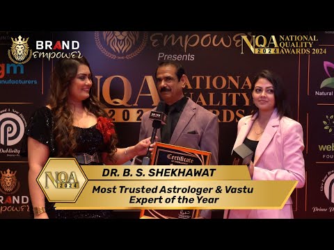 Dr B S Shekhawat | Red Carpet Interview at National Quality Awards 2024 By Brand Empower